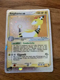 Pokemon Card Ampharos ex Holo - 89/97 EX Dragon English 2003 - Image 2