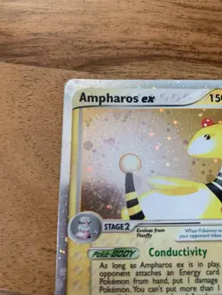 Pokemon Card Ampharos ex Holo - 89/97 EX Dragon English 2003 - Image 3