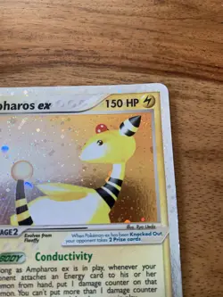 Pokemon Card Ampharos ex Holo - 89/97 EX Dragon English 2003 - Image 4