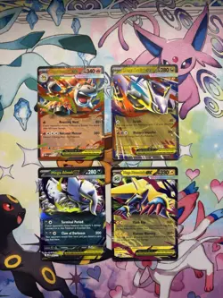 Pokemon TCG: Mega Evolution 4 Card EX Lot - NM - Image 1
