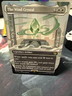 MTG English The Wind Crystal (Borderless) NM - Image 1