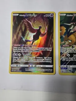 Pokemon Card TCG - Galarian Bird Trio Set Crown Zenith Promos - Near Mint - Image 3