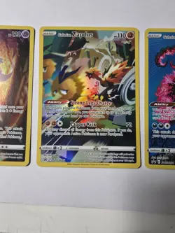 Pokemon Card TCG - Galarian Bird Trio Set Crown Zenith Promos - Near Mint - Image 4