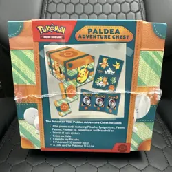 Pokemon TCG Paldea Adventure Chest New Sealed, 6 Booster Packs, 7 Promo Cards - Image 3