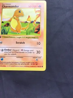 Pokemon Cards: Base Set 1st Edition Common: Charmander 46/102 - Image 4