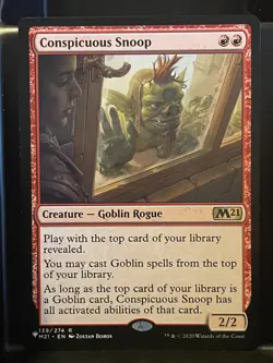 Conspicuous Snoop NM/M MTG Mystery Booster 2 The List Magic Card - Image 1