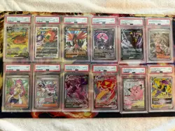 PSA Graded Pokemon Card Lot of 37 Cards Charizard Promo Pokemon Center ETB Card - Image 1