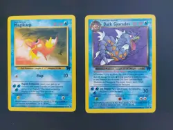 Pokemon TCG Team Rocket Dark Gyarados Card 25/82 Non-Holo With Magikarp - Image 3