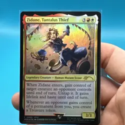 Magic MTG x Final Fantasy Zidane Tantalus Thief Promo Card P-0005 - Image 3