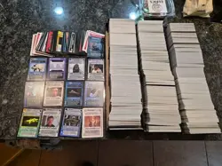Star Wars CCG Bulk Lot Over 3000 Cards 100+ Rares/Foils Leia Luke Lando C3PO ISD - Image 1