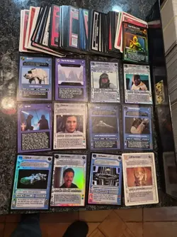 Star Wars CCG Bulk Lot Over 3000 Cards 100+ Rares/Foils Leia Luke Lando C3PO ISD - Image 2