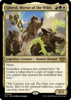 Ghired, Mirror of the Wilds - Promo Pack Light Play, English Magic the Gathering - Image 1