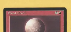 MTG THE DARK BLOOD MOON never played with corner damage "see scans" - Image 2