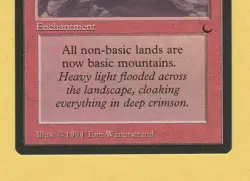 MTG THE DARK BLOOD MOON never played with corner damage "see scans" - Image 3
