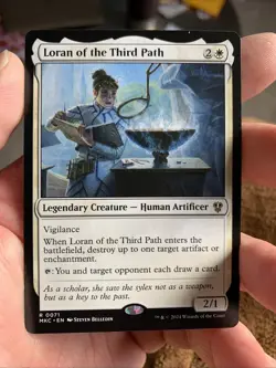 MTG Loran of the Third Path [Various Sets - MKC, BLC] - Image 1
