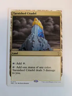 Tarnished Citadel (White Border) MB2 Regular Rare #112 NM MTG - Image 1