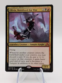 Magic the Gathering | Olivia, Mobilized for War | Non Foil | NM/LP - Image 1