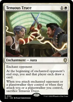 Tenuous Truce [Bloomburrow] MTG - Image 1