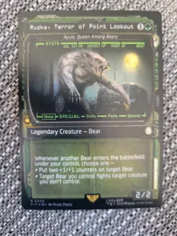 Ruzka, Terror of Point Lookout R (Showcase Foil) - MTG Universes Beyond: Fallout - Image 1