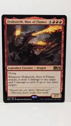 Drakuseth, Maw of Flames Core Set 2020 Regular - Image 1