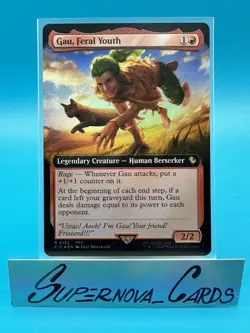 Gau, Feral Youth Extended Art Foil x1 #152 - Final Fantasy VI - Image 1