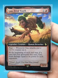 Gau, Feral Youth Extended Art Foil x1 #152 - Final Fantasy VI - Image 3
