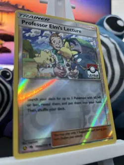 Pokemon Professor Elm's Lecture Stamped 188a/214 1st Place League Challenge MINT - Image 3