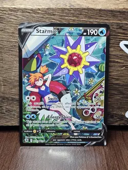 2022 Pokemon Sword & Shield Astral Radiance Starmie V TG13/TG30 Ultra Rare -MINT - Image 1