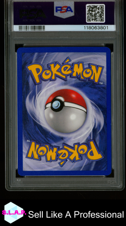 MISTY'S GYARADOS HOLO POKEMON GYM CHALLENGE 2000 13 PSA 9 - Image 2