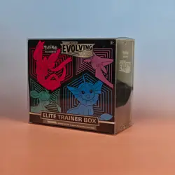 POKEMON SWORD&SHIELD EVOLVING SKIES ELITE TRAINER BOX 2021 EN OVP SEALED SYLVEON - Image 1