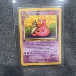 Pokemon - Slowbro 43/62- Fossil 1st Edition - Non Holo Lp - Image 1