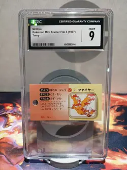 Montreal 1997 Pokemon Mini Trainer Files Tomy Rare CGC 9 - Image 1