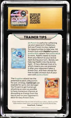 BLACK LABEL CGC 10 Pristine Charizard Obsidian Flames Trainer Tips FA Pokemon - Image 2