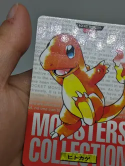 Charmander Carddass Monsters Collection Pokemon Japanese (Read/Crease) - Image 5