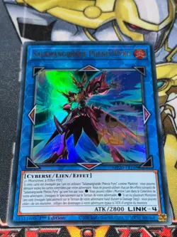 CARTE Yu Gi Oh SALAMANGRANDE PHENIX PYRO MP20-FR169 1ere edition - Image 1