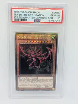 Yu-Gi-Oh | Slifer the Sky Dragon | RA04-EN117 | PSA 10 - Image 1