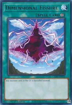 Yugioh - Dimensional Fissure (Rare) CRBR-EN030 Crossover Breakers 1st Edition - Image 1