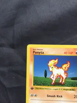Pokemon Cards: Base Set 1st Edition Common: Ponyta 60/102 - Image 2