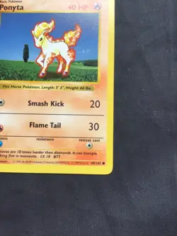 Pokemon Cards: Base Set 1st Edition Common: Ponyta 60/102 - Image 4