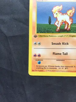 Pokemon Cards: Base Set 1st Edition Common: Ponyta 60/102 - Image 5