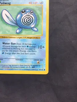 Pokemon Cards: Base Set 1st Edition Common: Poliwag 59/102 - Image 4