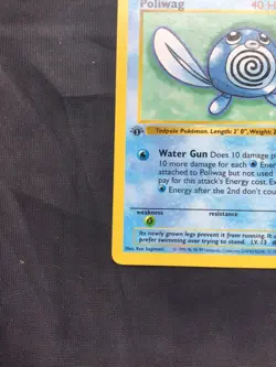 Pokemon Cards: Base Set 1st Edition Common: Poliwag 59/102 - Image 5