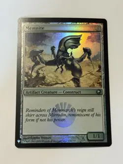 Memnite Foil Scars of Mirrodin Artifact Uncommon Card Magic: The Gathering - Image 1