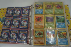 Pokemon Binder Collection Vintage 648 Card Lot Fossil Jungle Base Japanese WoTC - Image 2