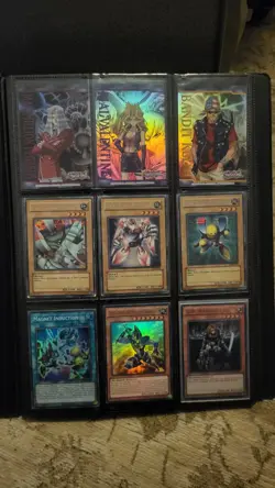 Yu-gi-oh! Mixed Binder Bundle Includes 67x Holo Cards Binder Fits 180 cards - Image 2