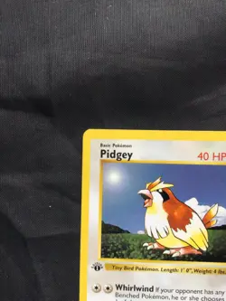 Pokemon Cards: Base Set 1st Edition Common: Pidgey 57/102 - Image 2