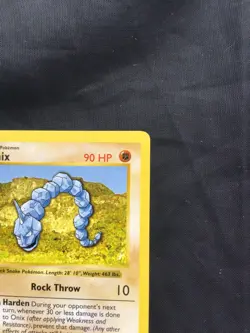 Pokemon Cards: Base Set 1st Edition Common: Onix 56/102 - Image 3