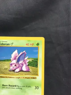 Pokemon Cards: Base Set 1st Edition Common: Nidoran M 55/102 - Image 3