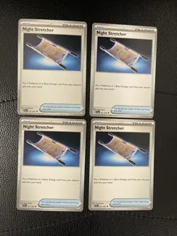4x Night Stretcher Playset - 061/064 - Shrouded Fable - Pokemon TCG Cards - Image 1