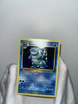 Blastoise 1st Edition Holo Rare Base Set 1999 Pokemon Card 2/102 - Image 1